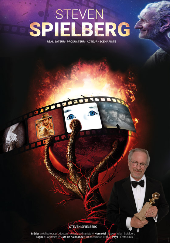 Spielberg Poster Schulprojekt ACF Kelmis