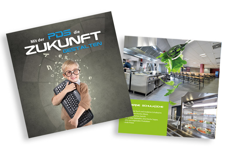 Flyer Werbeflyer PDS Schule eupen